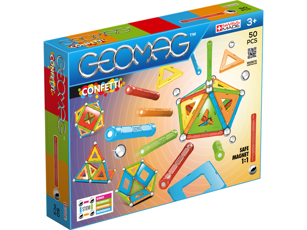 Geomag Confetti 50 dele