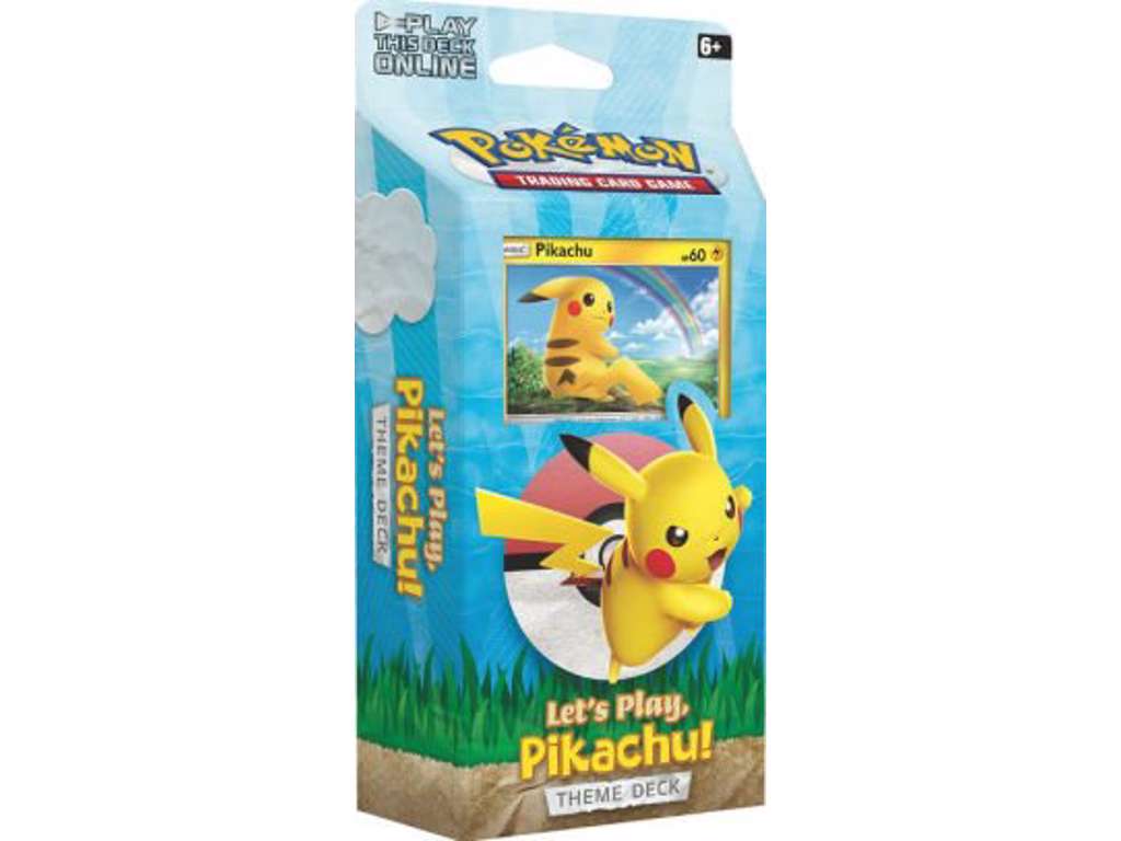 Pokémon Let's Play Pikachu theme deck med Pikachu