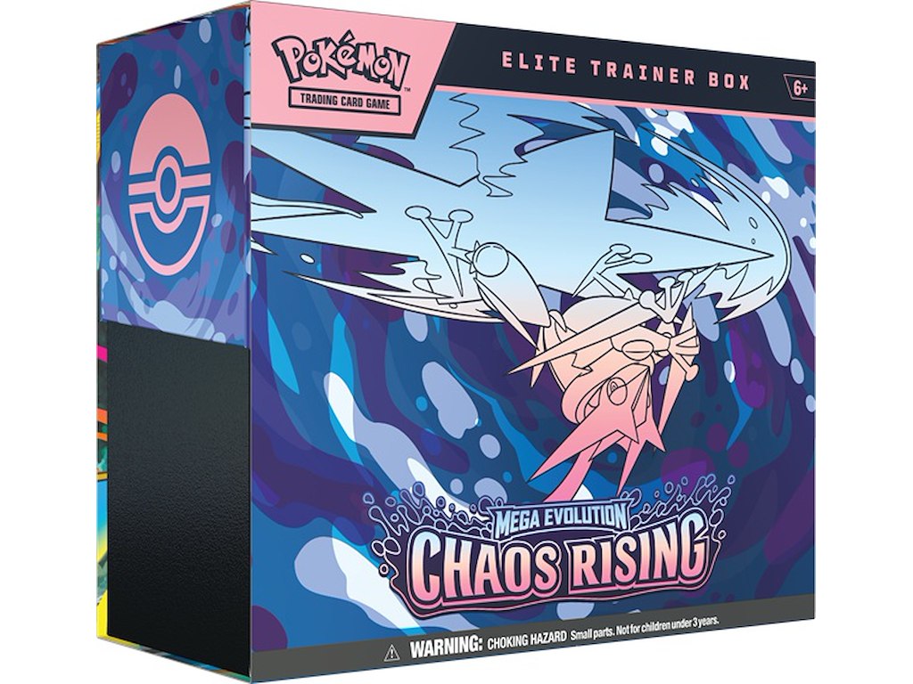 Pokémon ME04 - Mega Evolution Chaos Rising - Elite Trainer Box ETB