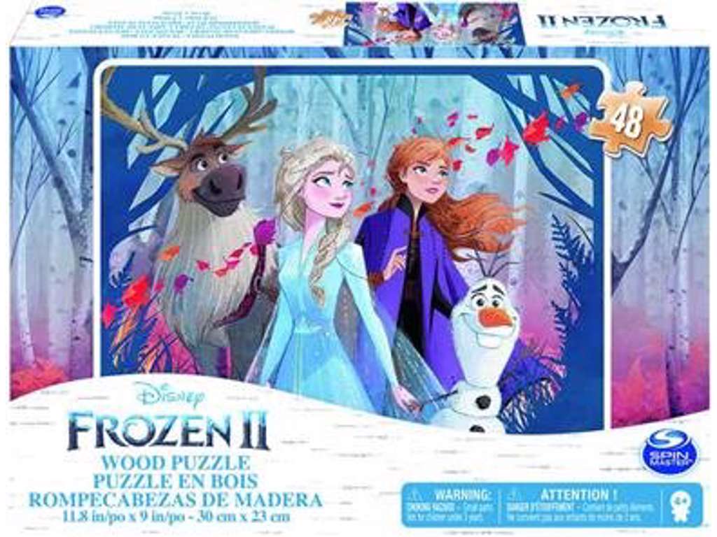 Frost II puslespil med 48 brikker i træ