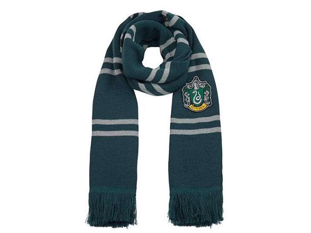 Halstørklæde deluxe med Slytherin Harry potter fra Cinereplicas