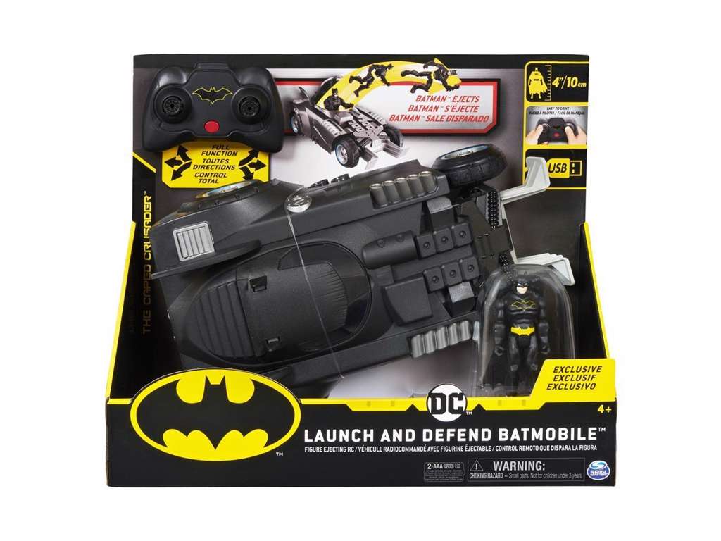 Batman fjernstyret Launch & Defend Batmobile