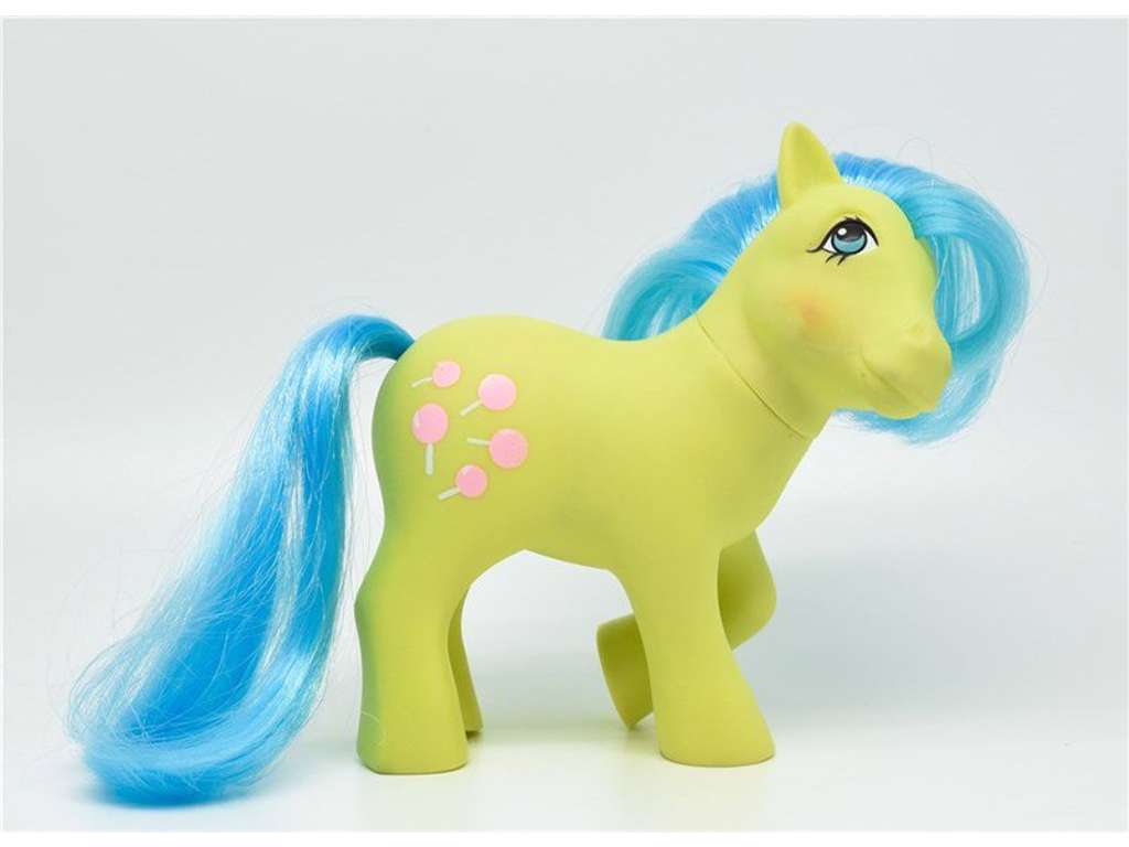 My Little Pony retro figur af Tootsie