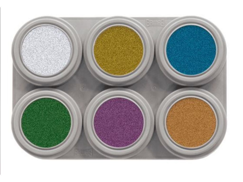 Water Make-up Metallic Pure 6 Palette