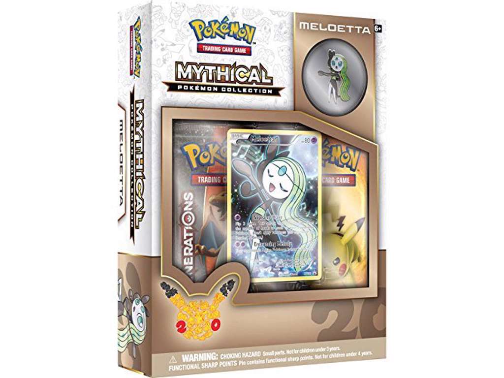Pokémon Mythical Collection med Meloetta