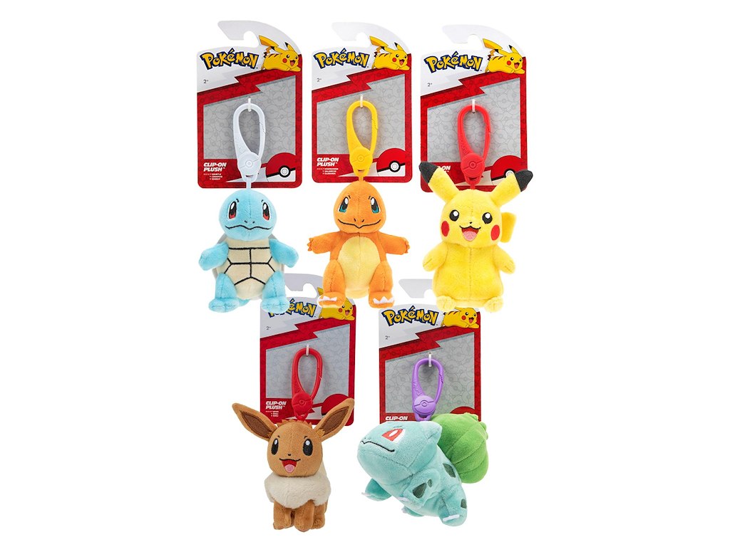 Pokémon Plush Figure Clip Ons Version 14 10 cm