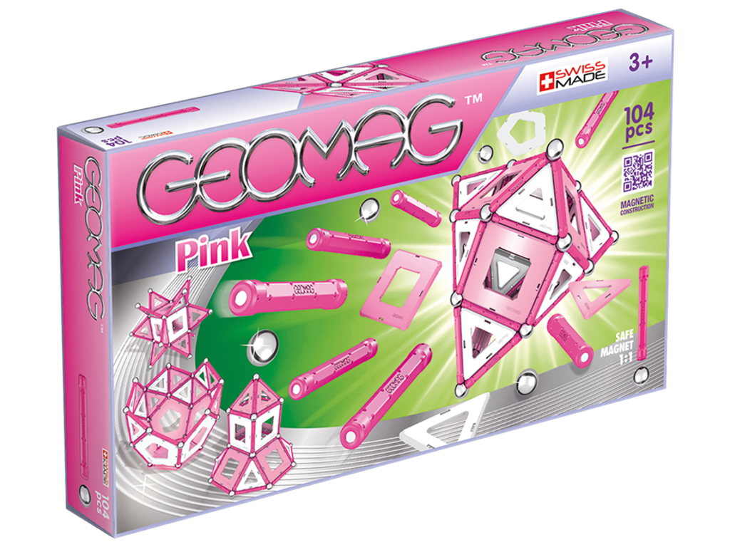 Geomag Pink 104 dele