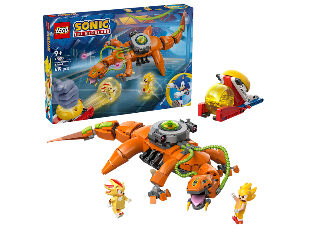 Super Shadow mod Biolizard - 77003 - LEGO Sonic