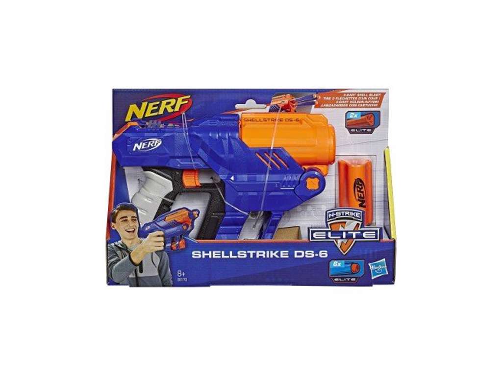 NERF Elite Shellstrike DS-6 Blaster