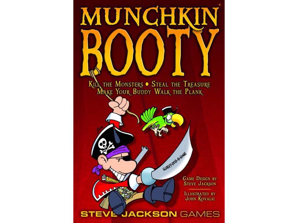 Munchkin Booty - brætspil