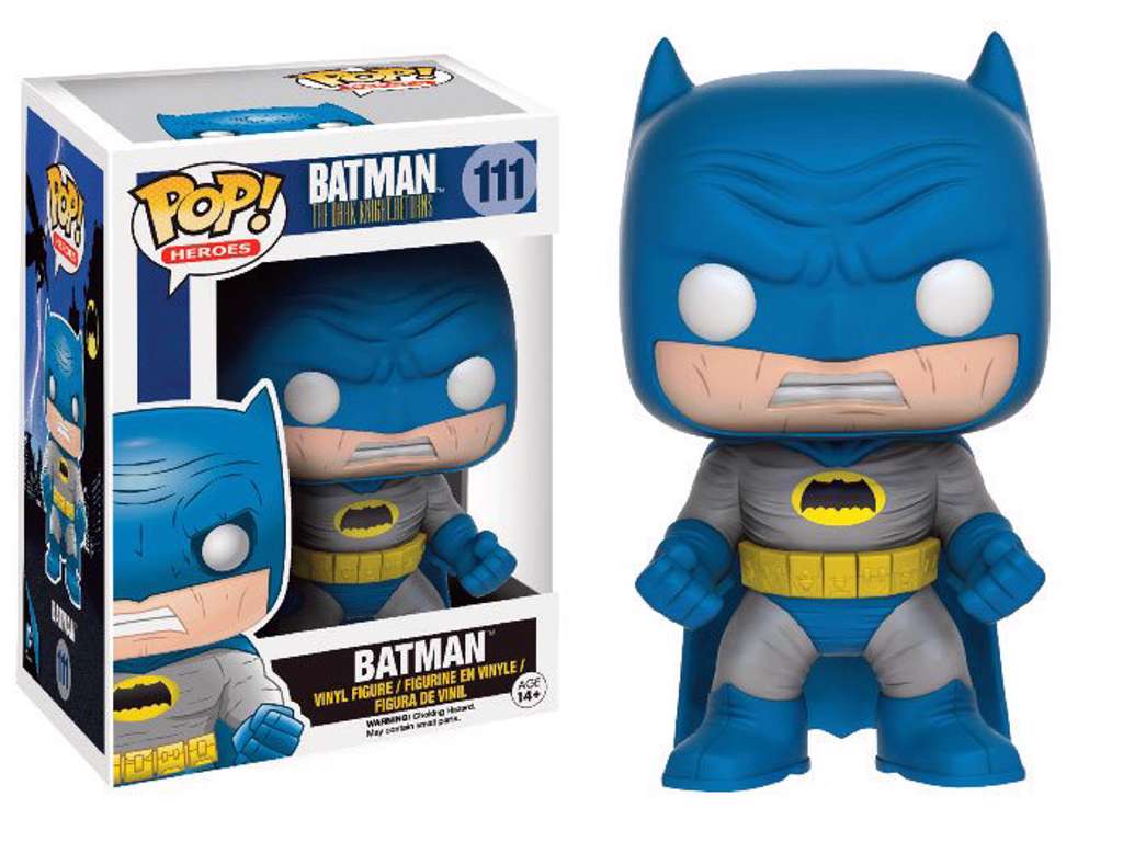 Batman The Dark Knight Returns POP! vinyl figur af Batman (Blue Costume) på 9 cm