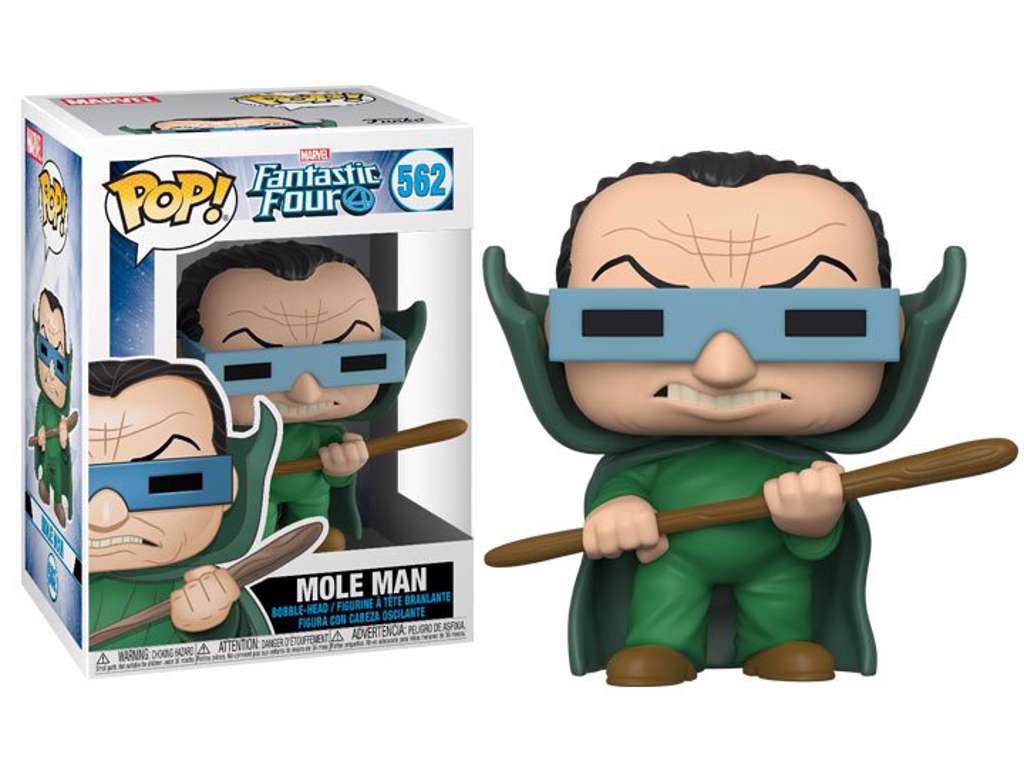 Fantastic Four POP! vinyl figur af Mole Man på 9 cm
