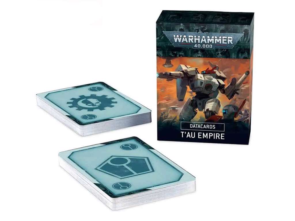 Datacards Tau Empire - Regler i kortform til Warhammer