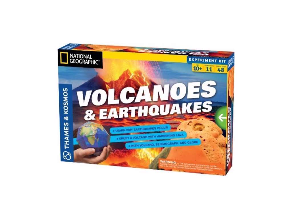 Vulkaner og jordskælv (eng) - Videnskabssæt