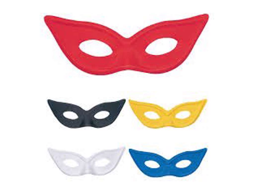 Maske assorterede farver