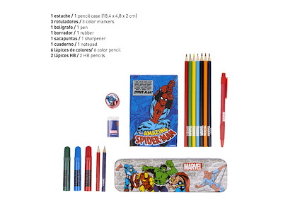 Marvel Farvelægningssæt