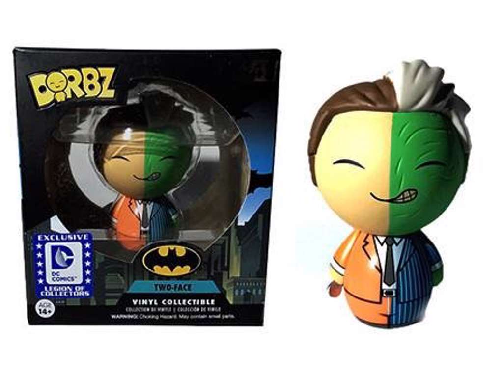 DC Comics Two-Face Dorbz Legion of Collectors Exclusive på 8 cm