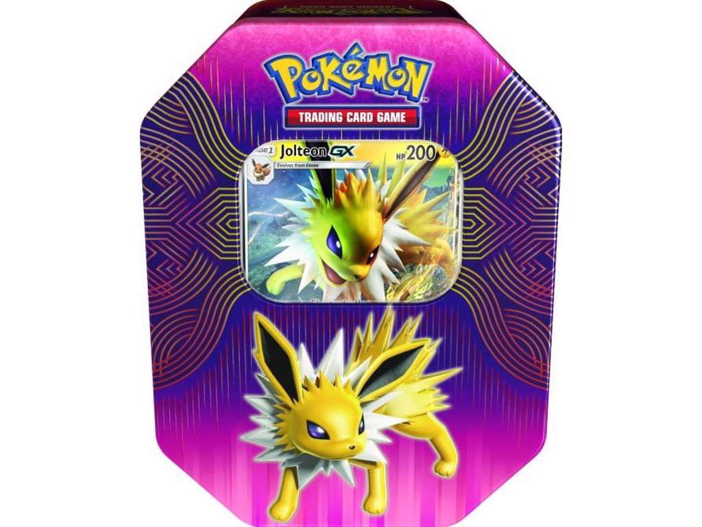 Pokémon Jolteon GX tin box