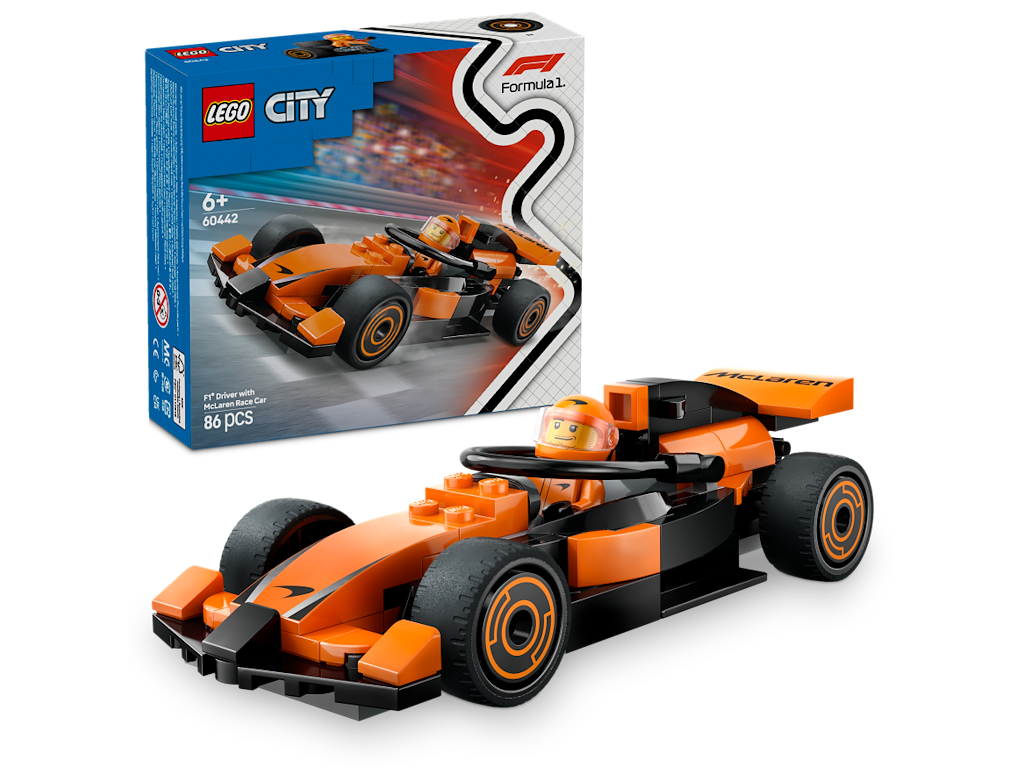 F1®-kører med McLaren-racerbil - 60442 - LEGO City Formula 1