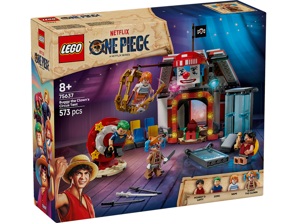Klovnen Buggys cirkustelt - 75637 - LEGO ONE PIECE
