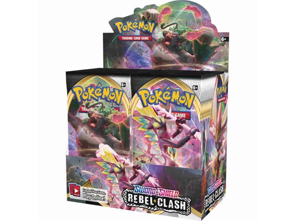 Pokémon Sword & Shield Rebel Clash boosterpakke