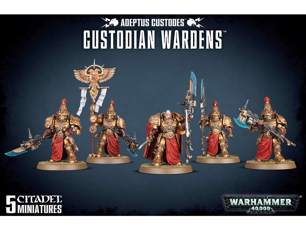 Adeptus Custodes Custodian Wardens