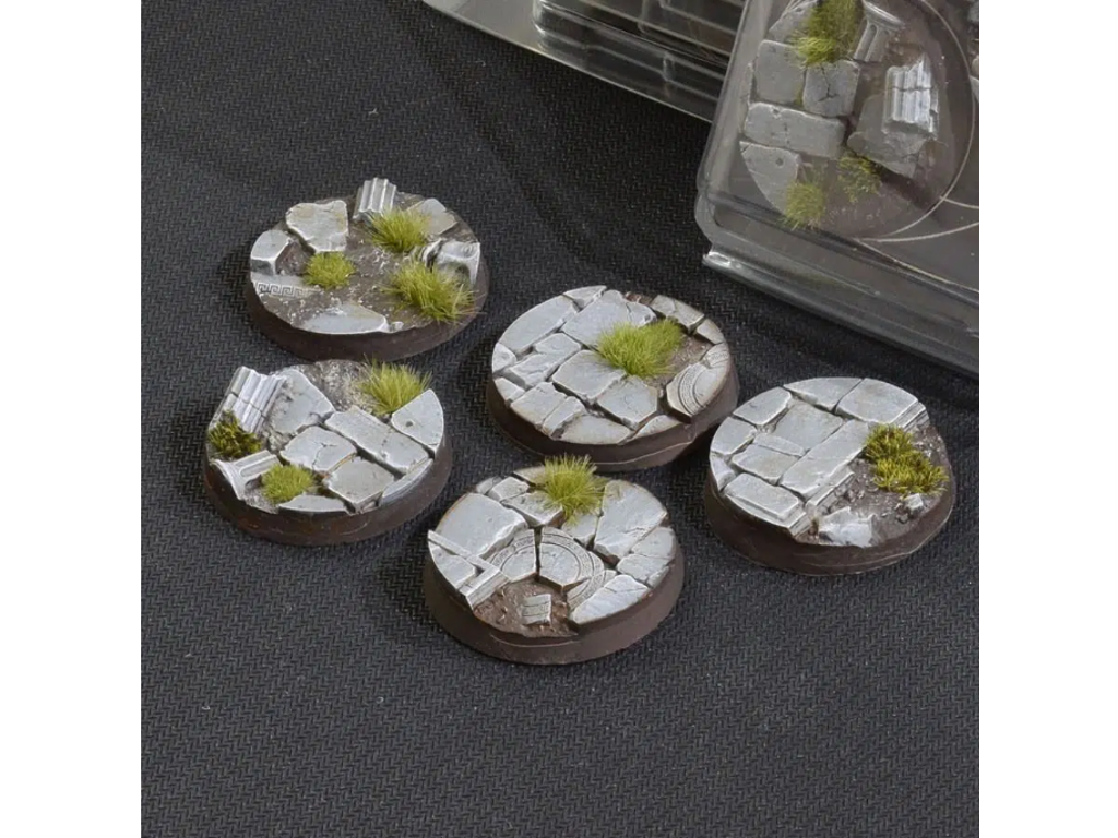 Temple Bases, Round 40mm 5 stk