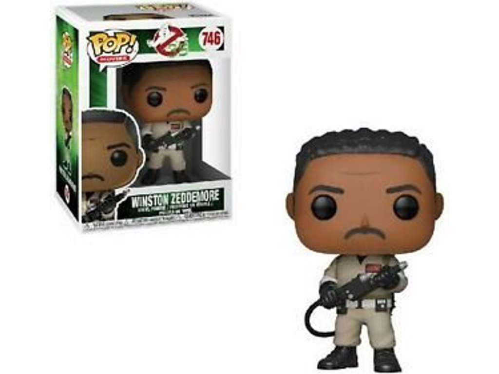 Ghostbusters POP! vinyl figur af Winston Zeddemore på 9 cm