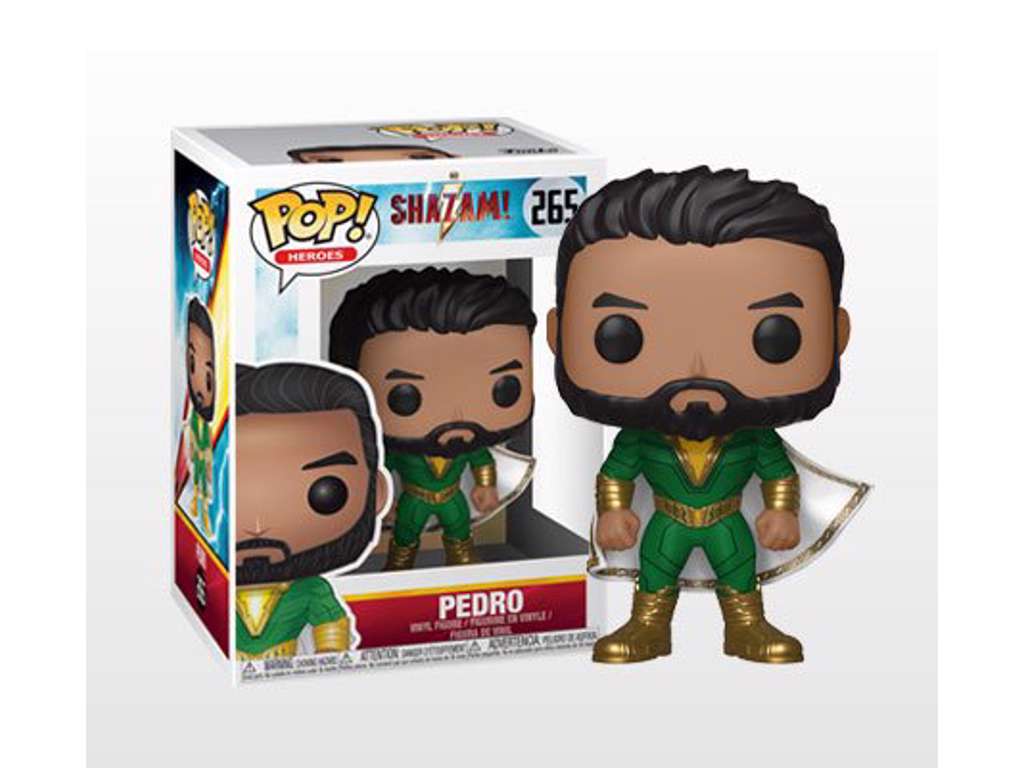 Shazam POP! vinyl figur af Pedro på 9 cm