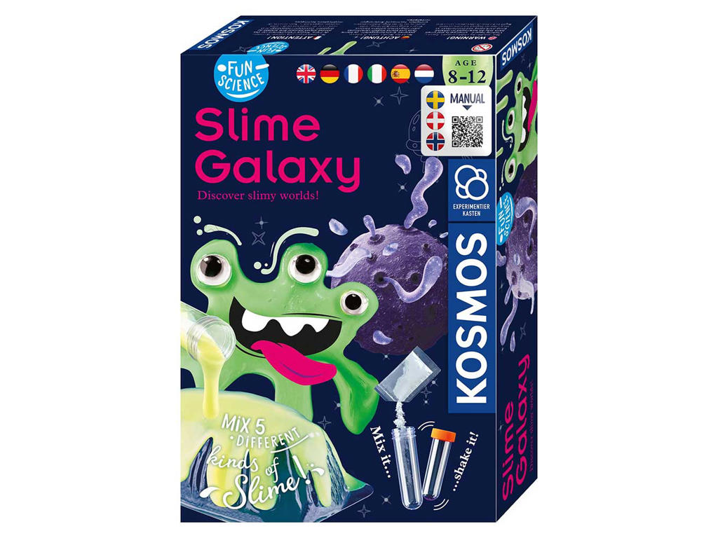 Slime Galaxy - Videnskabssæt med slim