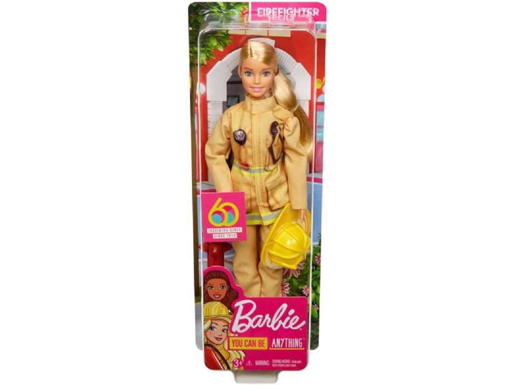 Barbie karrieredukke – Brandkvinde