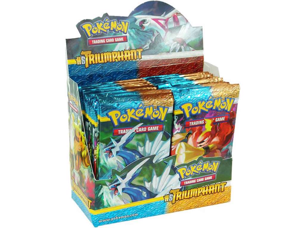 Pokemon HS Triumphant 1 booster pakke