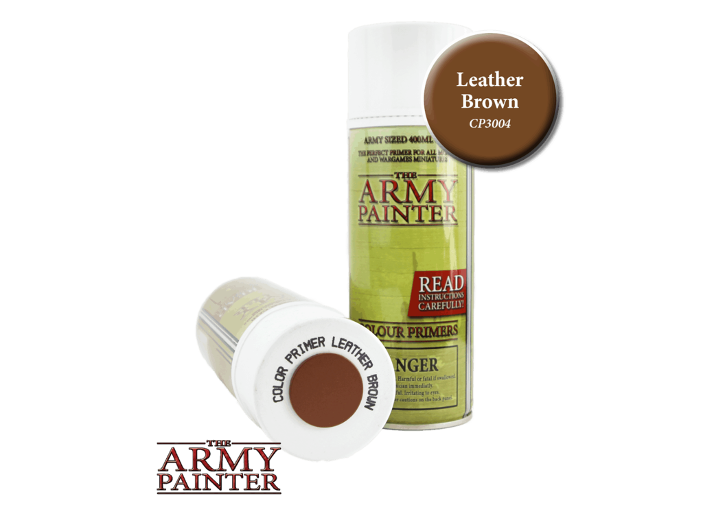 Leather Brown Spray Colour Primer til figurer