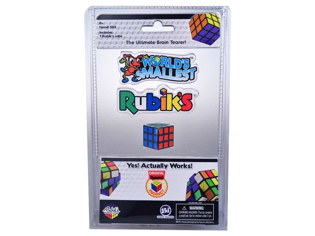 World's Smallest Rubik's Cube