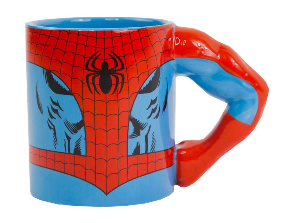 Marvel Spider-Man krus med 3D arm