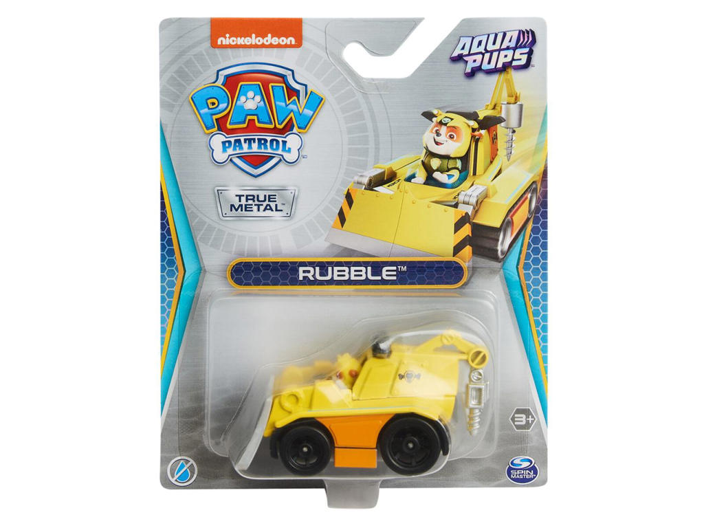 Paw Patrol Aqua True Metal bil 1:55 - Rubble