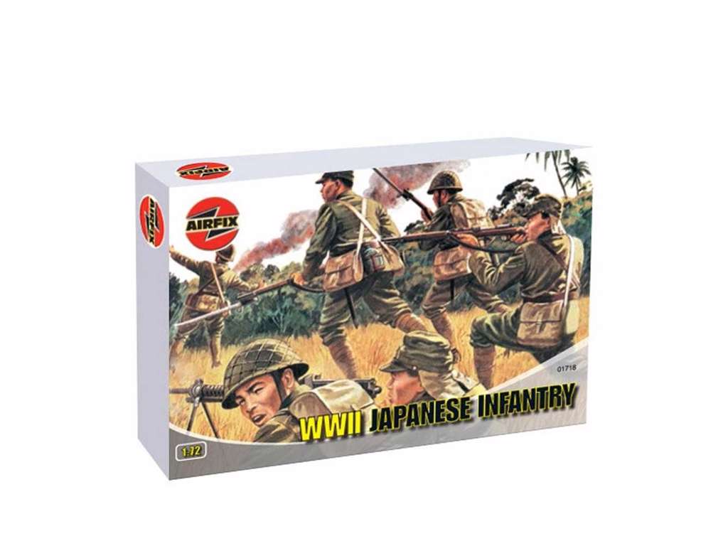 WWII Japanese Infantry 1:72 figurer Airfix