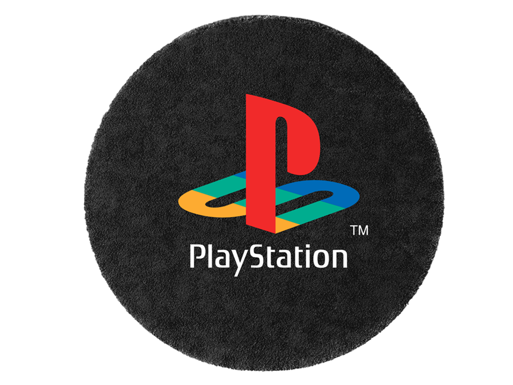 Playstation badeværelsesmåtte 90 cm