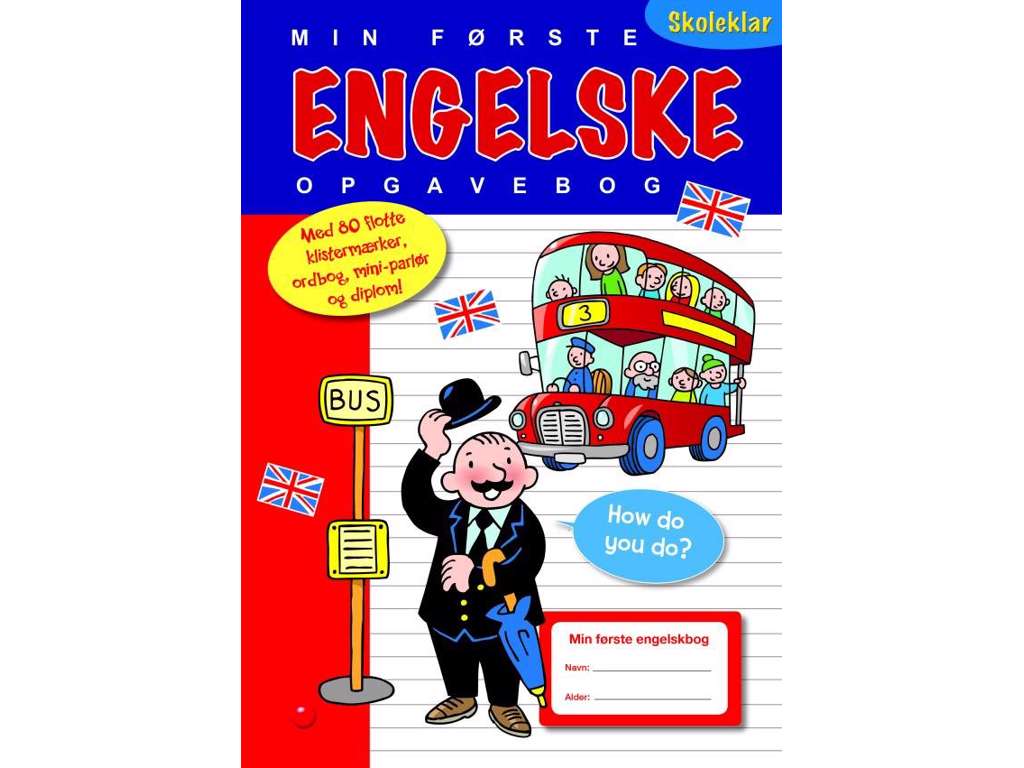 Min første engelske opgavebog