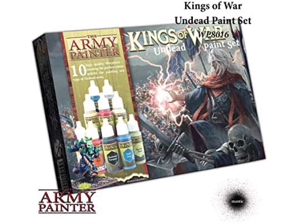 Kings of War Undead Paint Set fra The Army Painter