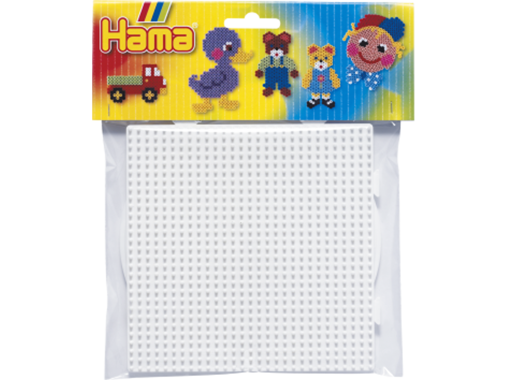 Hama Perler Stiftplader m/ stor rund og firkant