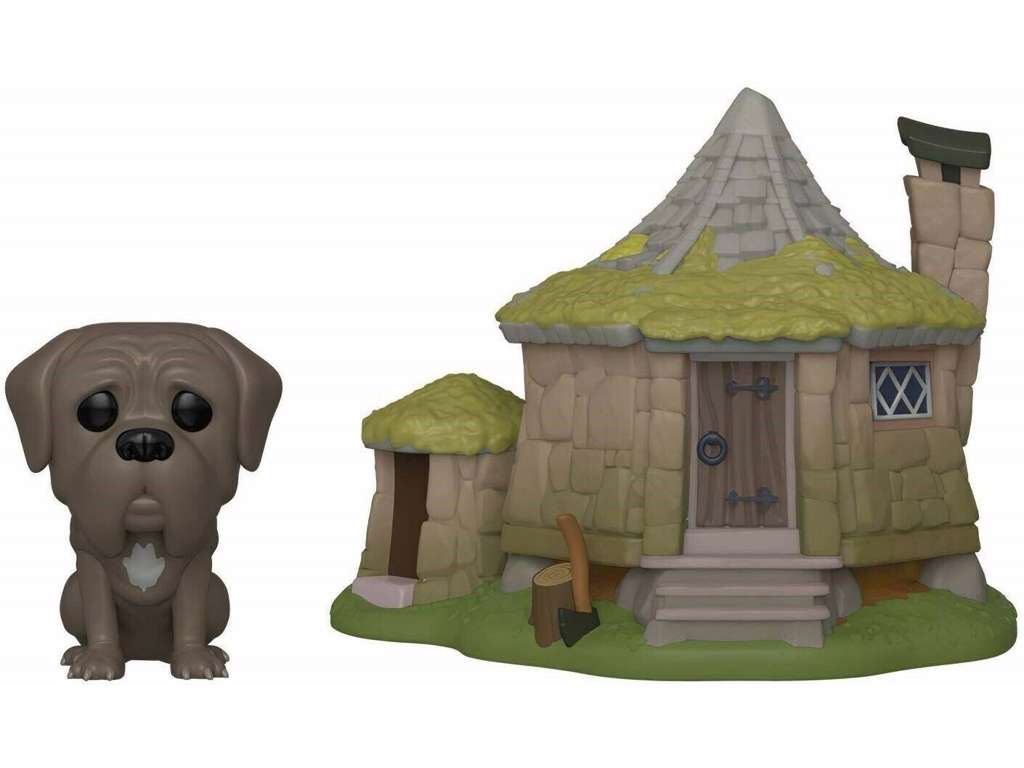 Harry Potter POP! vinyl figur af Hagrid's Hut & Fang på 9 cm