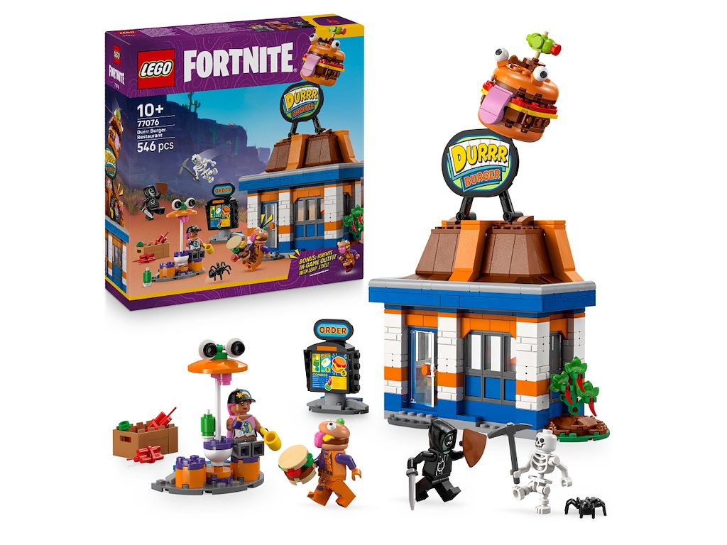 Durrr Burger-restaurant - 77076 - LEGO Fortnite