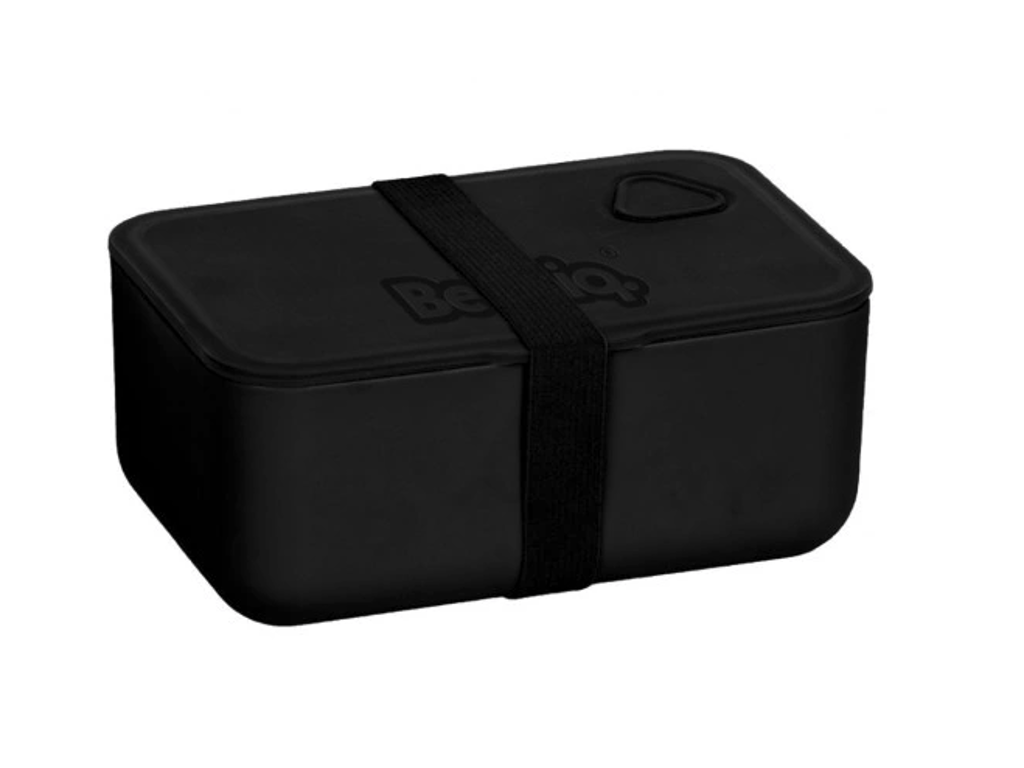 Madkasse m/Elastik - Sort