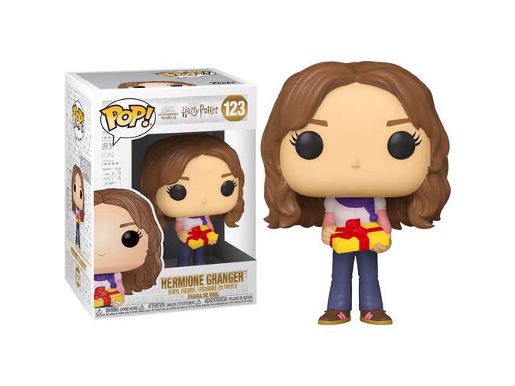 Harry Potter POP! vinyl figur af Holiday Hermione Granger på 9 cm