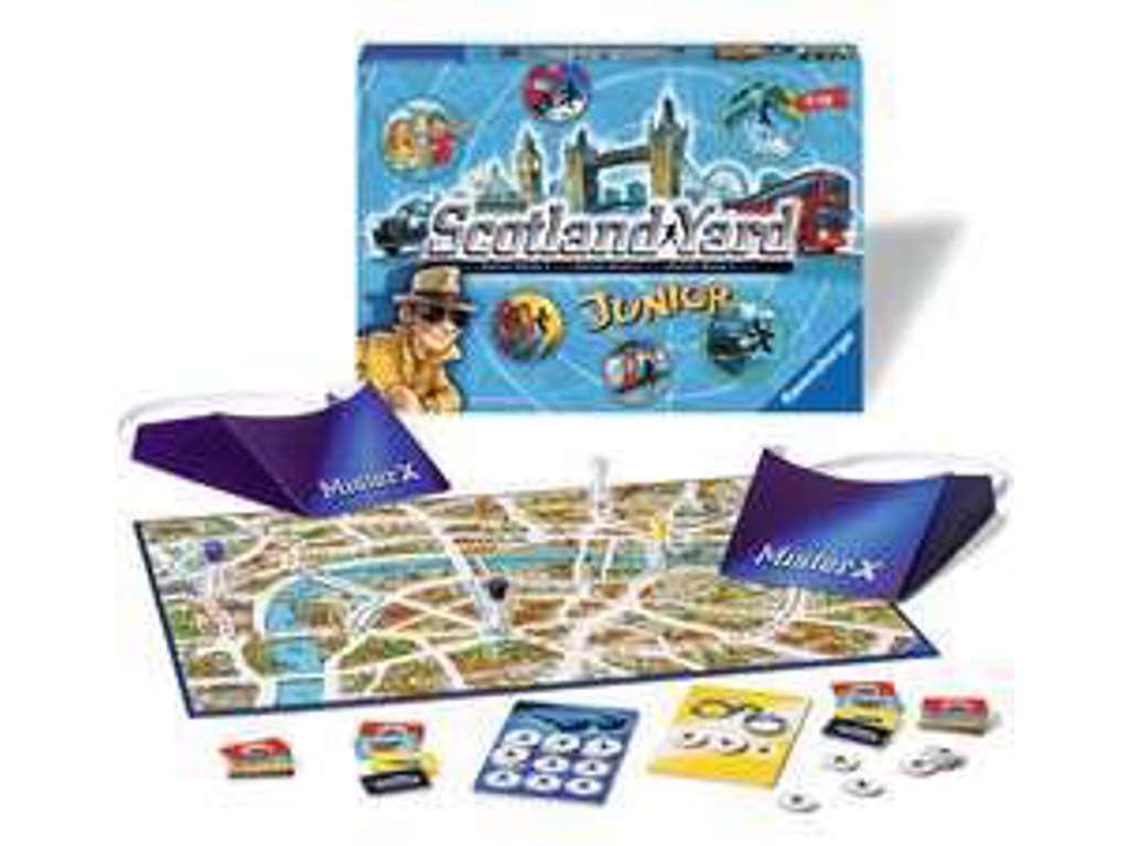 Scotland Yard Junior - brætspil