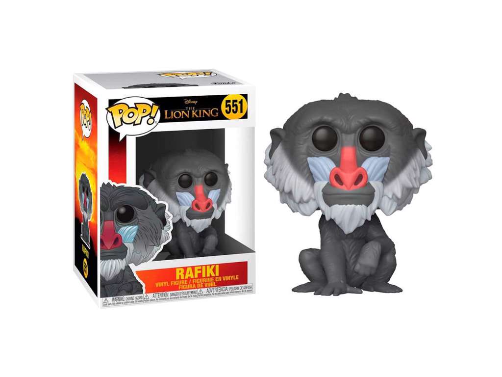 The Lion King (2019) POP! vinyl figur af Rafiki på 9 cm