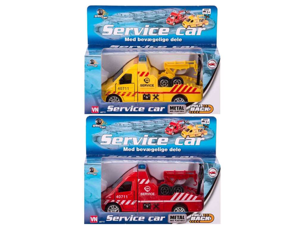 Vejhjælpsbil med pullback fra Speedcar