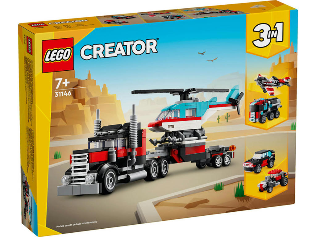 LEGO LEGO Creator - Blokvogn med helikopter - 31146