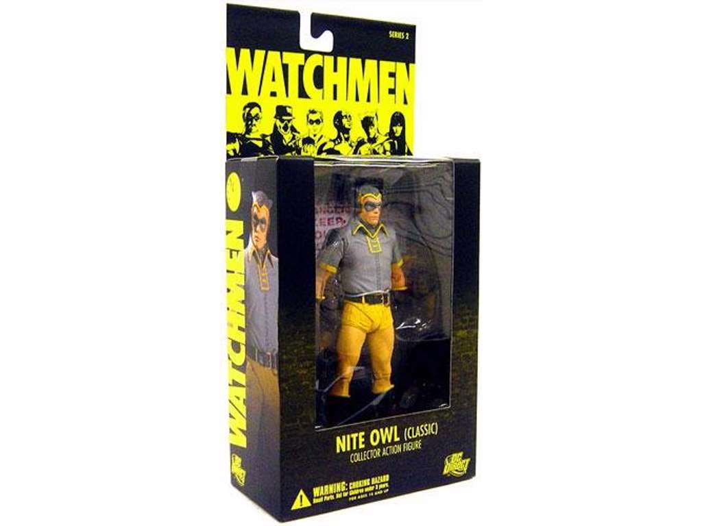 DC Collectibles Classic Nite Owl fra Watchmen - 17 cm